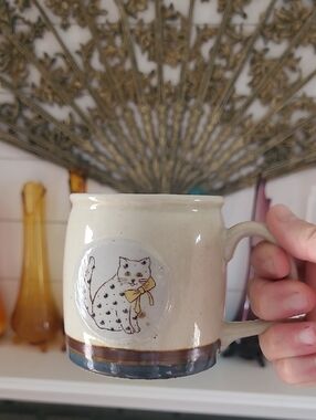Vintage Cat Mug